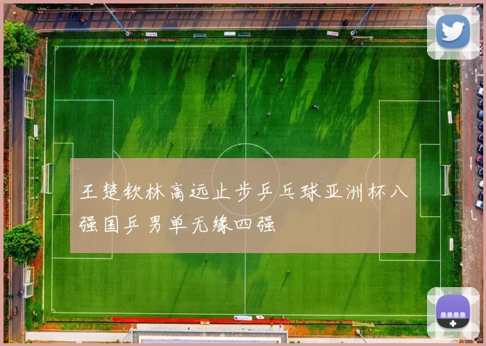 王楚钦林高远止步乒乓球亚洲杯八强国乒男单无缘四强